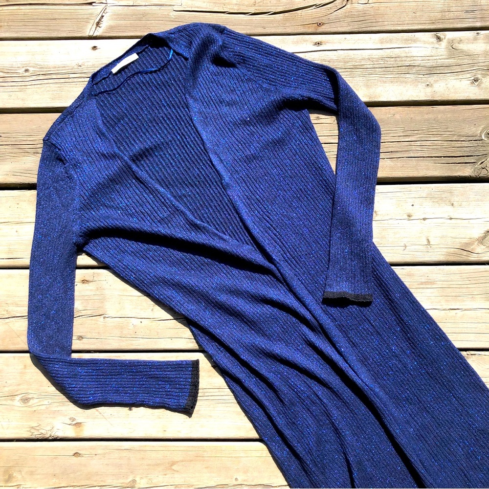 Long Sparkle Cardigan